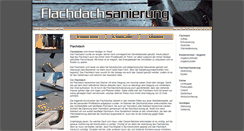 Desktop Screenshot of flachdach.net